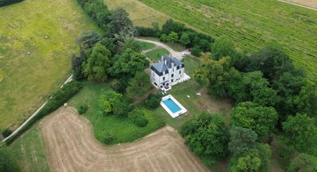 Élégant manoir XIXe avec grand jardin, proche des commerces – Périgord Pourpre