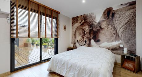 Grande maison contemporaine avec piscine et vue dégagée 