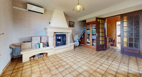 Maison contemporaine à moderniser, 97m², terrain 809m², idéal premier achat ou investissement locatif