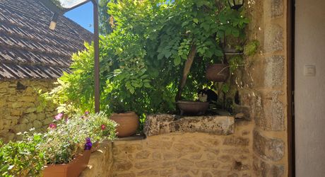 Authentique maison perigordine en pierres, rénovée avec piscine et Jardin