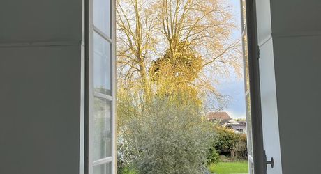 FURNISHED RENTAL In the heart of SAINT CYPRIEN 2 bedrooms, 2 bathrooms with shared pool and garden access