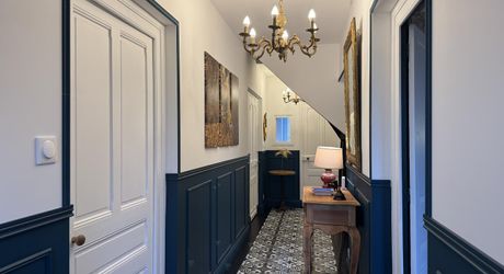 Charmante maison  bourgeoise avec jardin et appartement indépendant, 180 m2 rénovés avec goût 