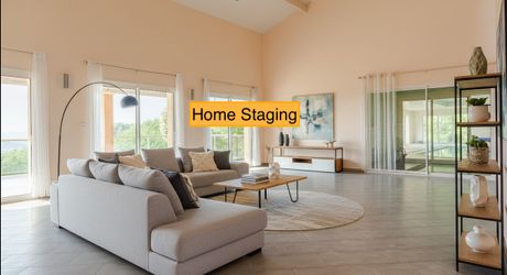 Demeure contemporaine, piscine intérieure, et terrain clos