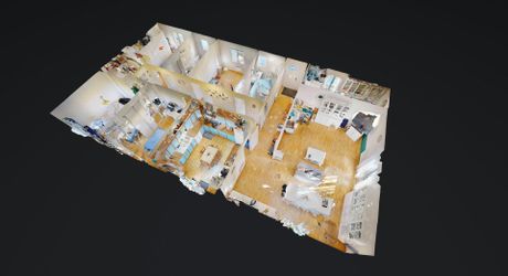 Maison de plain-pied avec 4 chambres, garages et dépendance camping-car