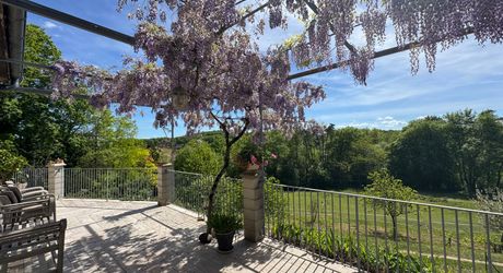 Maison de campagne avec grand terrain modulable, proche des commerces et au calme