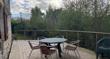 Ensemble ancien de deux maisons + garage indépendant