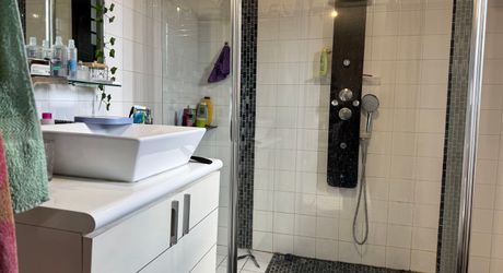 Maison ossature bois avec vaste séjour, suites, piscine et panneaux solaires