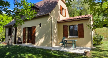 Maison 4 chambres avec grand terrain et vue campagne, sans vis-à-vis