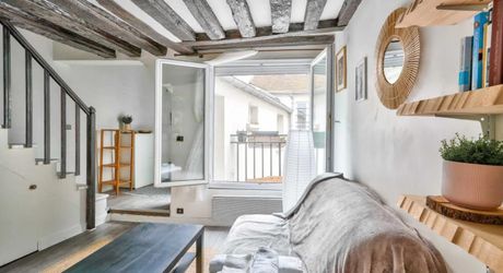 PARIS CENTRE – CHÂTELET / LES HALLES – APPARTEMENT COTÉ COUR 2 PIÈCES AVEC BALCON AU CŒUR DE LA CAPITALE