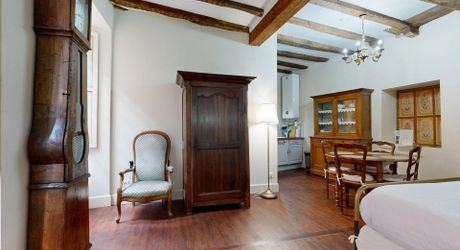 Sarlat Historique – Studio d'exception au 1er étage noble (XIIIe siècle). Visite virtuelle sur demande
