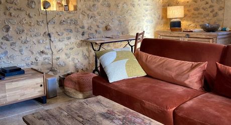 Entre ombre de vigne et douceur de pierre, maison de charme avec 2 chambres et piscine, 10 minutes des commerces