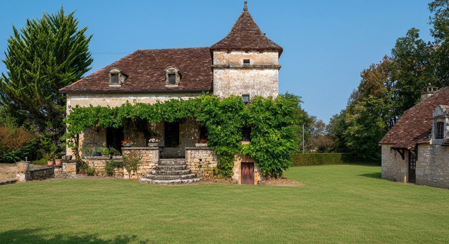 EXCLUSIVITE - Secteur Carlux - Magnifique Propriété de charme en pierre sur 3ha48 avec piscine chauffée