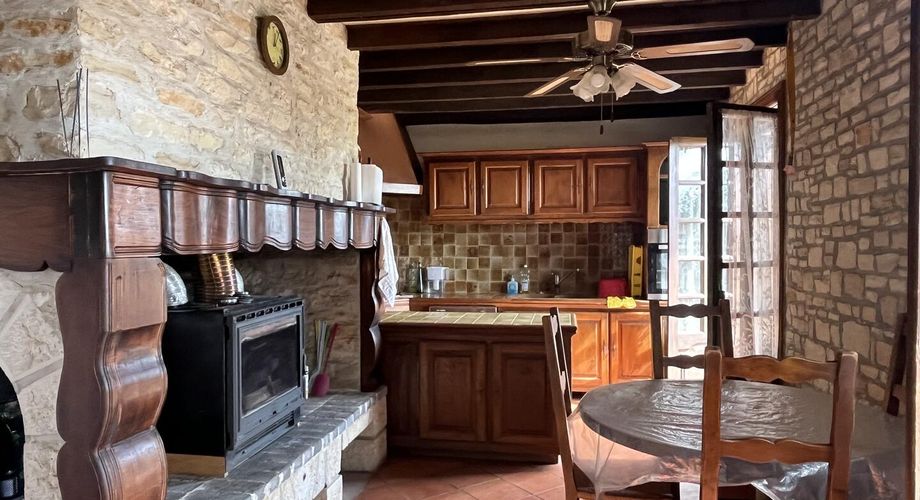 Maison périgourdine de 130m², au coeur de la campagne isolée.