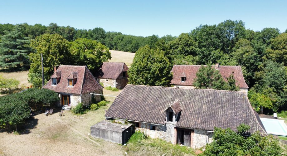 SUPERBLY LOCATED, AN 18TH CENTURY BEAUTIFUL DOMAIN OF 200SQM, GORGEOUS MAIN HOUSE, A FARM HOUSE TO BE RESTORED, 2 LARGE BARNS, SWIMMING POOL, ON 28 GLORIOUS ARCES.  DEP0243