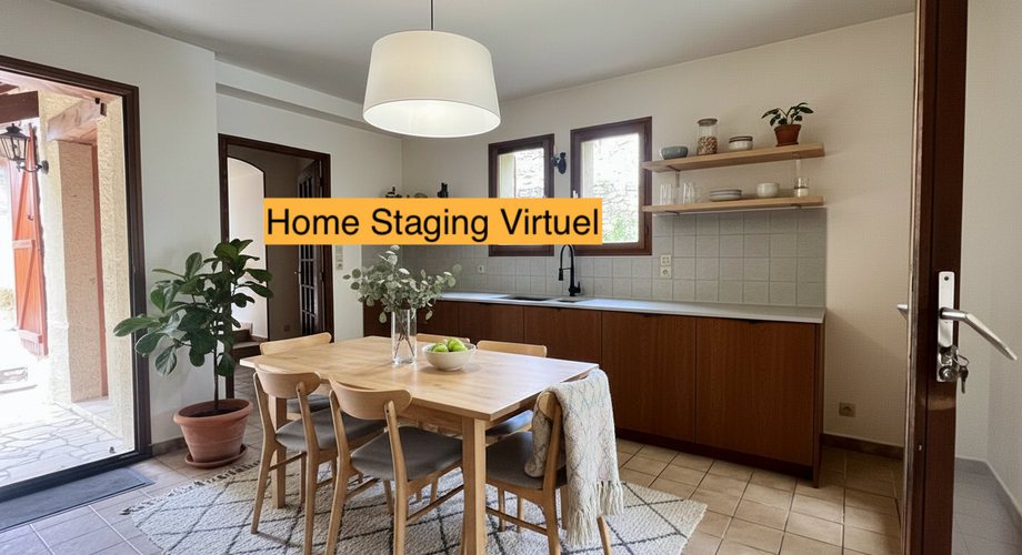 Propriété de trois chambres avec piscine