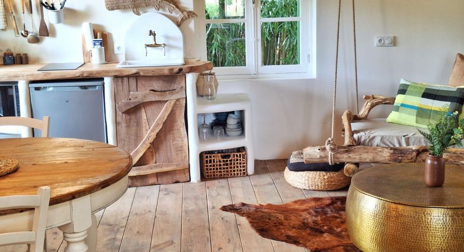 Cocon romantique avec jacuzzi au bord de la Dordogne