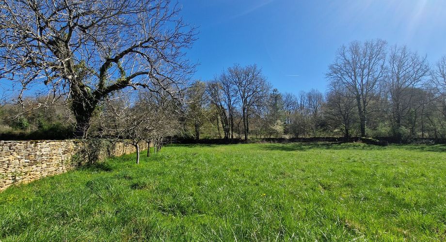 Perigord Noir, Projet en pierres du pays, en cours de renovation et  début d'extension sur joli terrain clos de murets