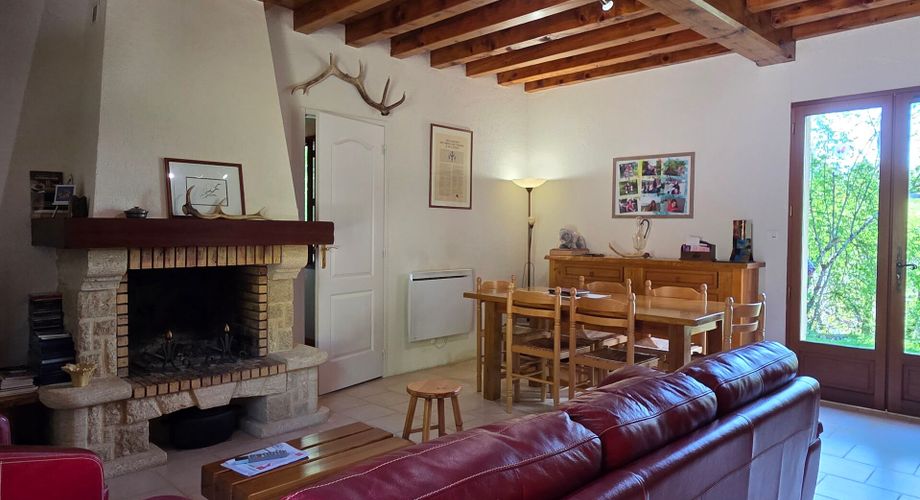 Maison 4 chambres avec grand terrain et vue campagne, sans vis-à-vis