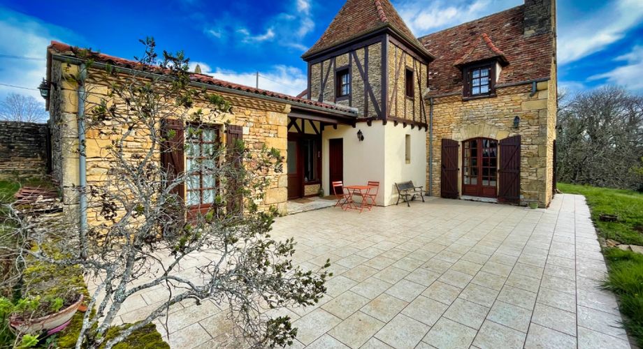 Périgourdine - 4 chambres sur les hauteurs de SARLAT