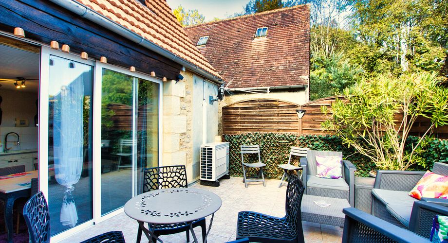 Centre ville de SARLAT - Maison en pierre avec 3 chambres en suite et terrasse